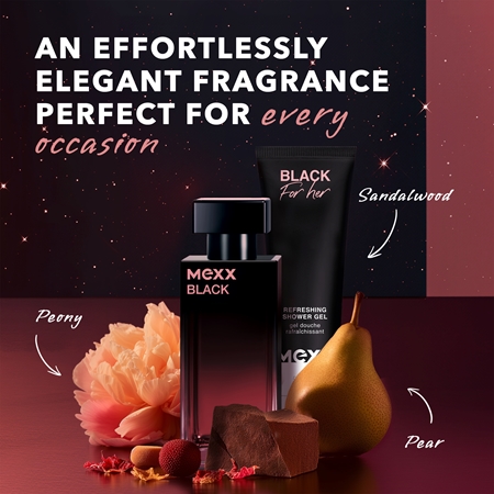 Mexx Black For Her confezione regalo da donna