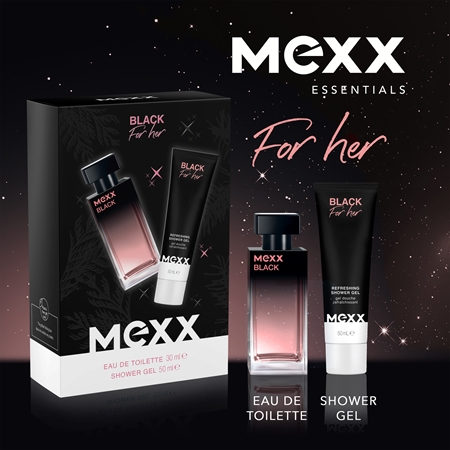 Mexx Black For Her set cadou pentru femei