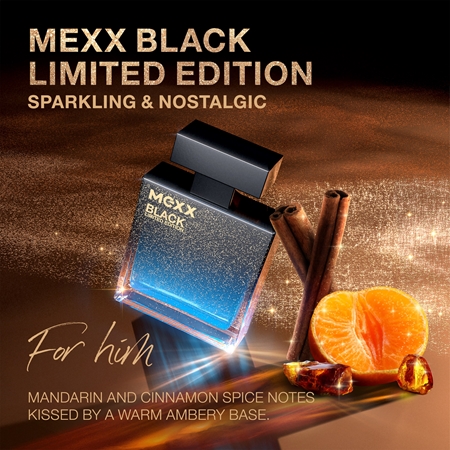 Mexx Black Man Eau de Toilette for men