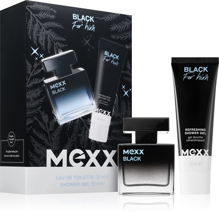 Mexx Black Man Gift Set for men