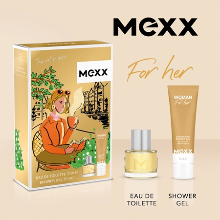 Mexx The Art Of Slow For Her zestaw upominkowy dla kobiet