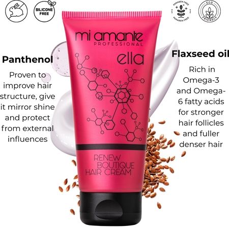 Mi Amante Professional Ella Renew Boutique Hair Cream αναγεννητική κρέμα για τα μαλλιά