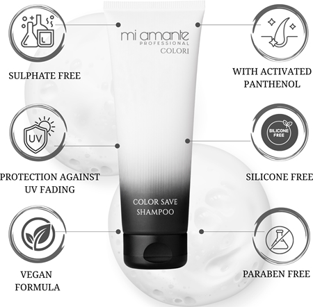 Mi Amante Professional Colori Color Save Shampoo Shampoo zum Schutz der Farbe