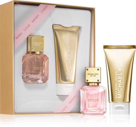 Michael Kors Sparkling Blush gift set for women notino