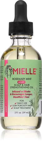 Mielle Rosemary Mint Light Scalp & Hair Strengthening Oil huile fortifiante cheveux et cuir chevelu