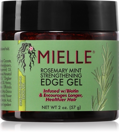 Mielle Rosemary Mint Strengthening Edge Gel Haargel mit nahrhaften Effekt