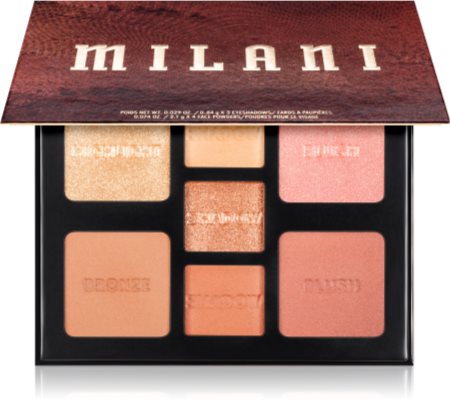 Milani All-Inclusive Eye, Cheek & Face Palette palette visage entier