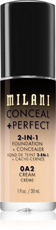 Milani Conceal + Perfect 2-in-1 Foundation And Concealer tekući puder