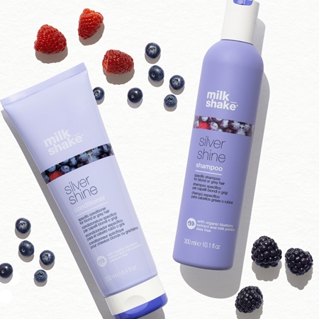 milk_shake® Duo pack Silver Shine Schampo och balsam för neutralisering av gula toner