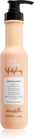 Milk Shake Lifestyling Irresistible gyenge formázó krém táplált és fényes hatásért