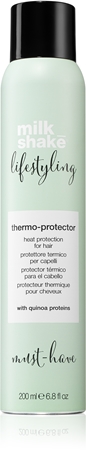 milk_shake® Lifestyling Thermo Protector spray thermoprotecteur pour l’utilisation d’un fer à lisser ou à boucler pour tous types de cheveux