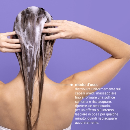 milk_shake® Silver Shine shampoo per capelli grigi e biondi