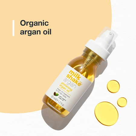 milk_shake® Argan Glistening Oil Pflegeprodukt mit Arganöl für alle Haartypen
