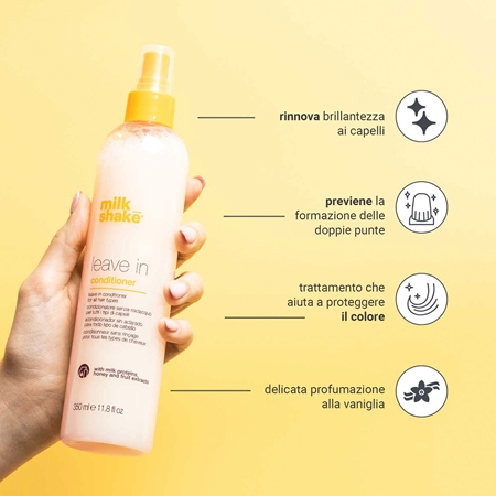 milk_shake® Leave-in Conditioner balsamo senza risciacquo per tutti i tipi di capelli