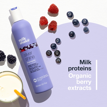 milk_shake ® Silver Shine šampon pro blond vlasy neutralizující žluté tóny