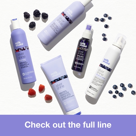 milk_shake Milk Shake Silver Shine après-shampoing pour cheveux blonds anti-jaunissement