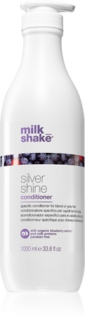 milk_shake® Silver Shine kondicionér pro blond vlasy neutralizující žluté tóny