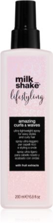 Milk Shake Lifestyling Amazing curls & waves πολυλειτουργικό σπρέι μαλλιών για σπαστά και σγουρά μαλλιά
