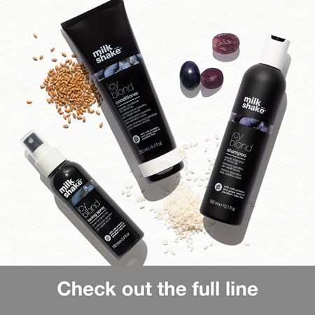 milk_shake Milk Shake Icy Blond Shampoo sampon a sárga tónusok neutralizálására szőke hajra