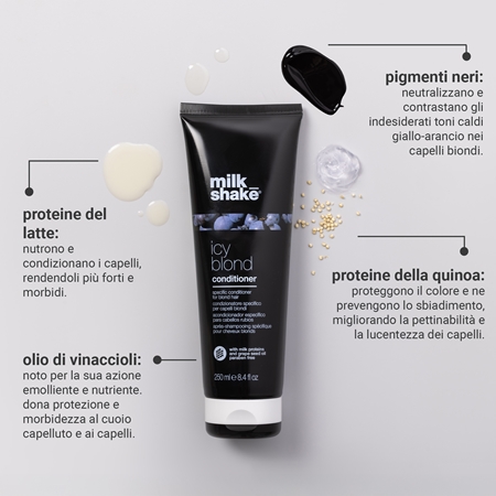 milk_shake® Icy Blond Conditioner balsamo per capelli biondi