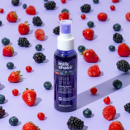 milk_shake® Silver Shine Toning Spray Tönungsspray für blonde und graue Haare