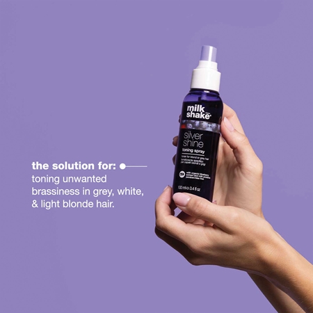 milk_shake® Silver Shine Toning Spray Toning Spray for blonde and grey hair