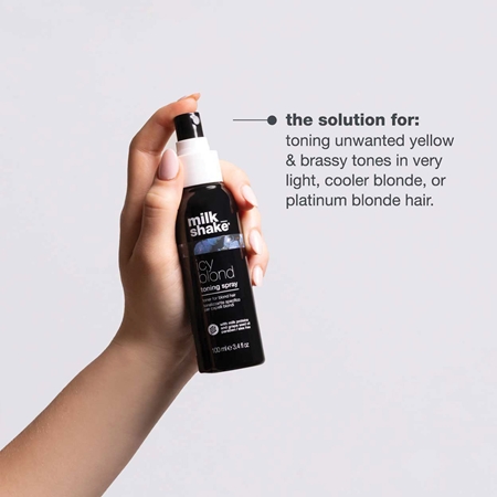 milk_shake® Icy Blond Toning Spray Spray neutralising yellow tones