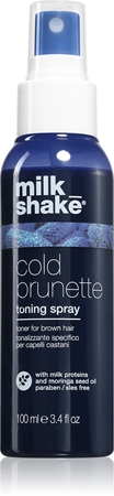 milk_shake® Cold Brunette Toning Spray Spray neutralising brass tones