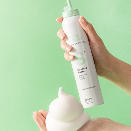 milk_shake Milk Shake Lifestyling Shaping Foam hajformázó hab hajra