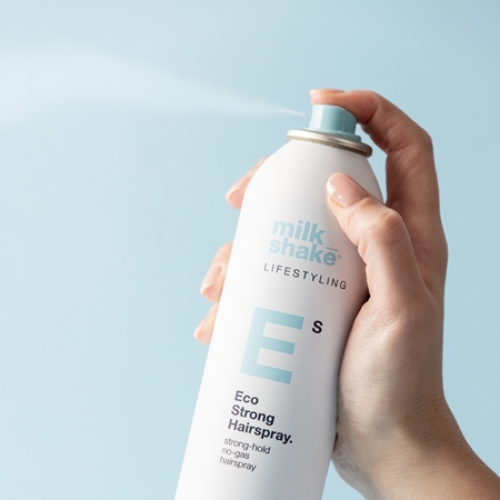 milk_shake® Lifestyling Eco Strong Hairspray Matu laka stiprai fiksācijai