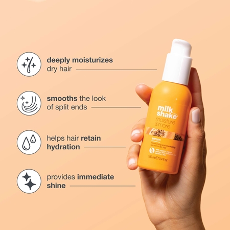 milk_shake® Moisture & More Serum sérum hydratant pour cheveux secs