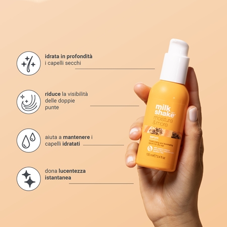 milk_shake® Moisture & More Serum siero idratante per capelli secchi