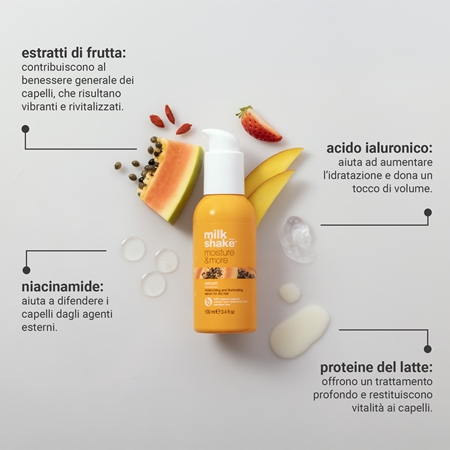 milk_shake® Moisture & More Serum siero idratante per capelli secchi