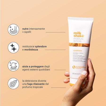 milk_shake® Moisture & More Conditioner balsamo idratante per capelli secchi