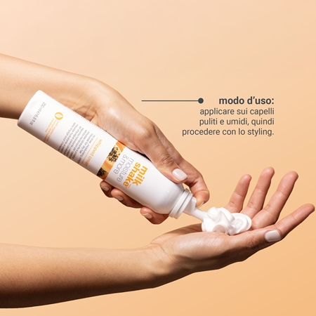 milk_shake® Moisture & More Whipped Cream trattamento idratante senza risciacquo per capelli secchi