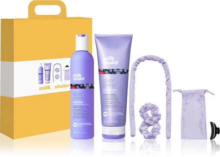 milk_shake Silver Shine zestaw upominkowy do włosów blond i z balejażem