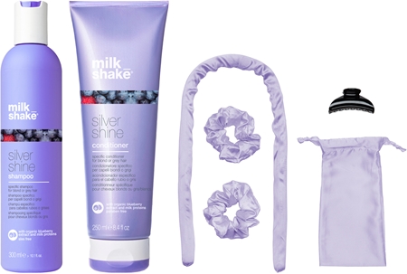 milk_shake Silver Shine zestaw upominkowy do włosów blond i z balejażem