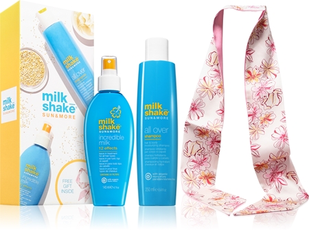 milk_shake Sun & More lahjasetti hiuksiin ja vartalolle