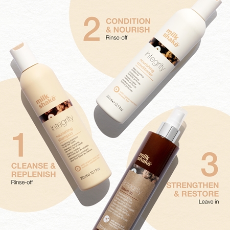 milk_shake® Kit Integrity set for hair strengthening