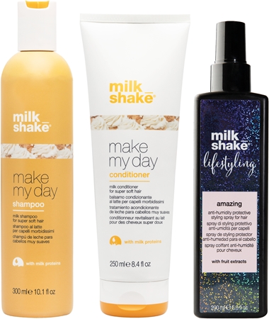 milk_shake® Make My Day Threepack set za sjajnu i mekanu kosu