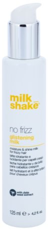 Milk Shake No Frizz ενυδατική λοσιόν για τα μαλλιά για την αντιμετώπιση του κρεπαρίσματος μαλλιών