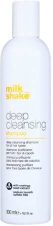 Milk Shake Deep Cleansing σαμπουάν για βαθύ καθαρισμό για όλους τους τύπους μαλλιών