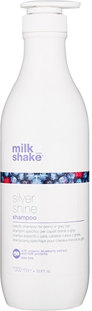 milk_shake® Silver Shine Shampoo Shampoo for Blonde Hair neutralising yellow tones