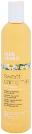 Milk Shake Sweet Camomile šampon s heřmánkem pro blond vlasy