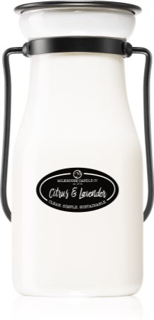 Milkhouse Candle Co. Creamery Citrus & Lavender świeczka zapachowa Milkbottle