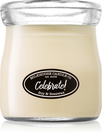 Milkhouse Candle Co. Creamery Celebrate! vonná svíčka Cream Jar