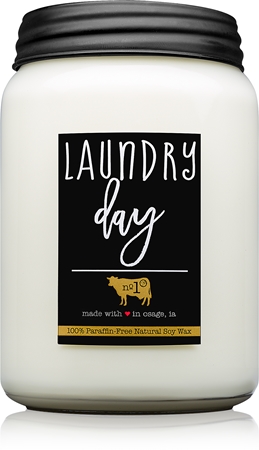 Milkhouse Candle Co. Farmhouse Laundry Day Duftkerze Mason Jar