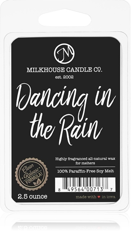 Milkhouse Candle Co. Creamery Dancing in the Rain tartelette en cire