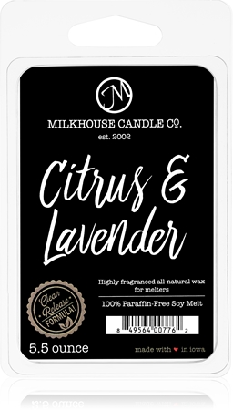Milkhouse Candle Co. Creamery Citrus & Lavender ceară pentru aromatizator