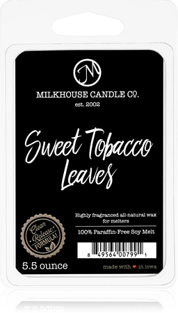 Milkhouse Candle Co. Creamery Sweet Tobacco Leaves ceară pentru aromatizator